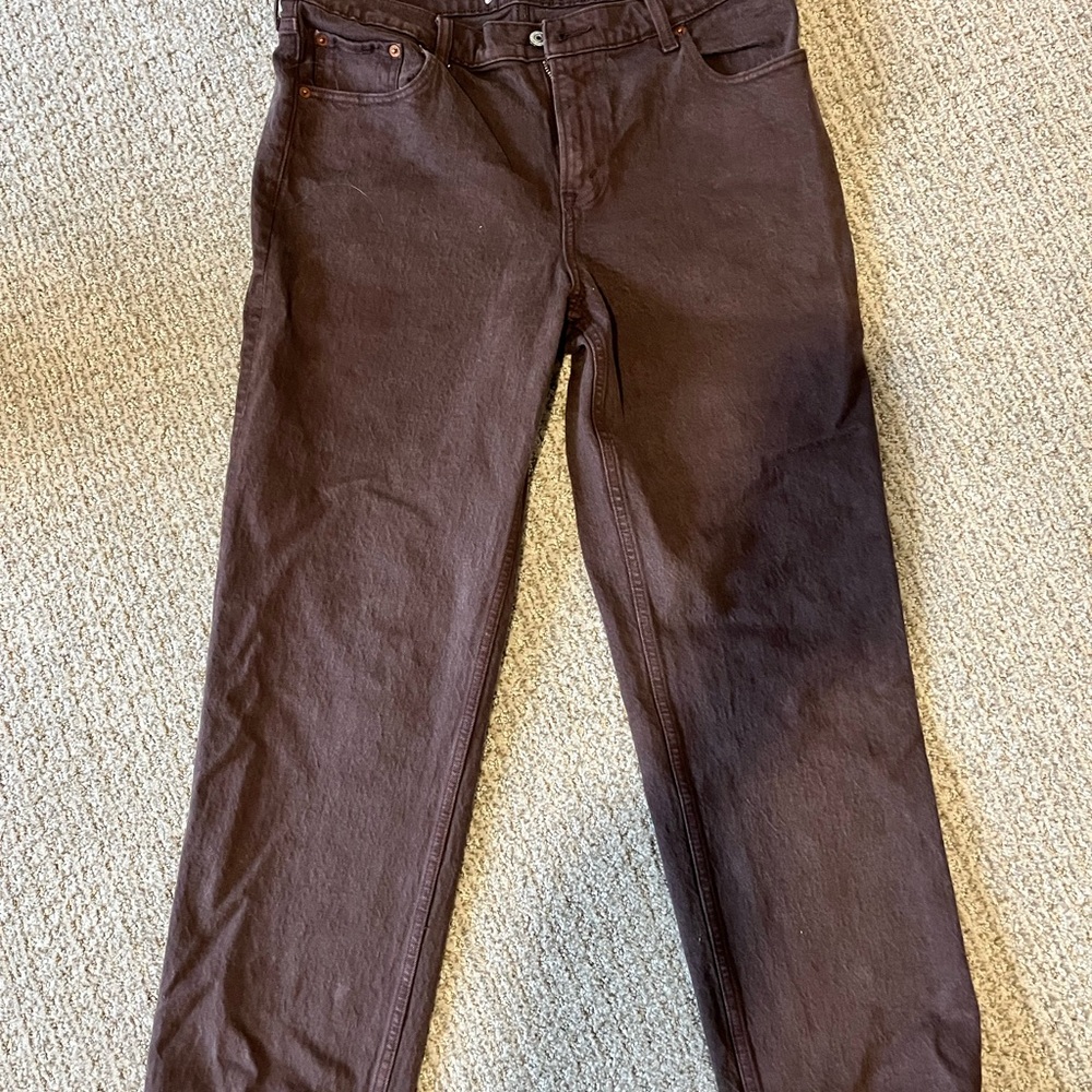 Abercrombie Brown Denim Jeans